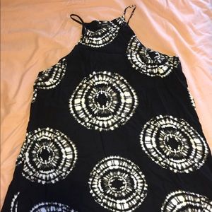 Halter neck mini dress